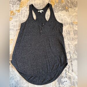 American Eagle Outfitters Charcoal Tank Top